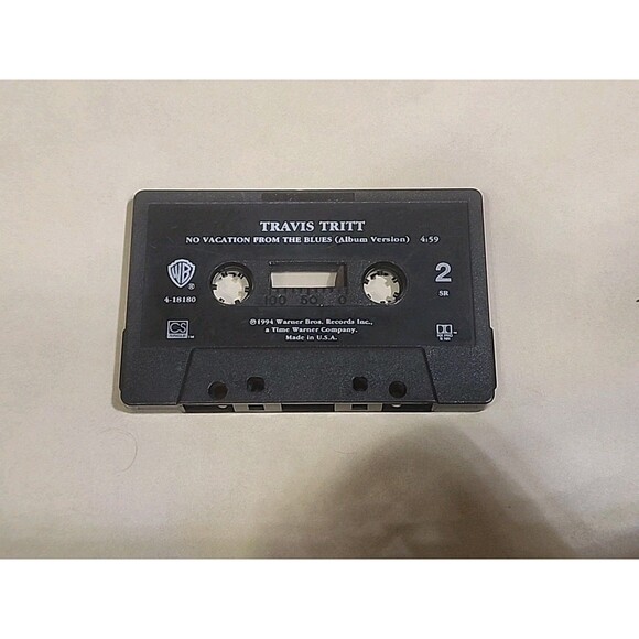 Travis Tritt – Foolish Pride (Cassette Only Single, 1994 Warner Bros) Country - Picture 2 of 3
